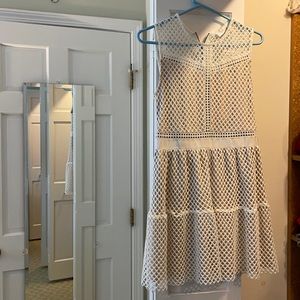 White lacy dress